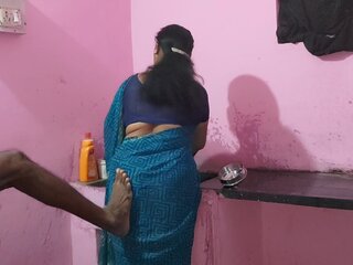 Stepmother was washing..